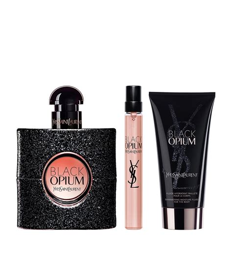 ysl body lotion black opium|black opium gift set.